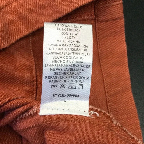 NWT Whiteroom+Cactus Womens Orange Belted Long Sleeve Button Front Jacket Large - Picture 10 of 12